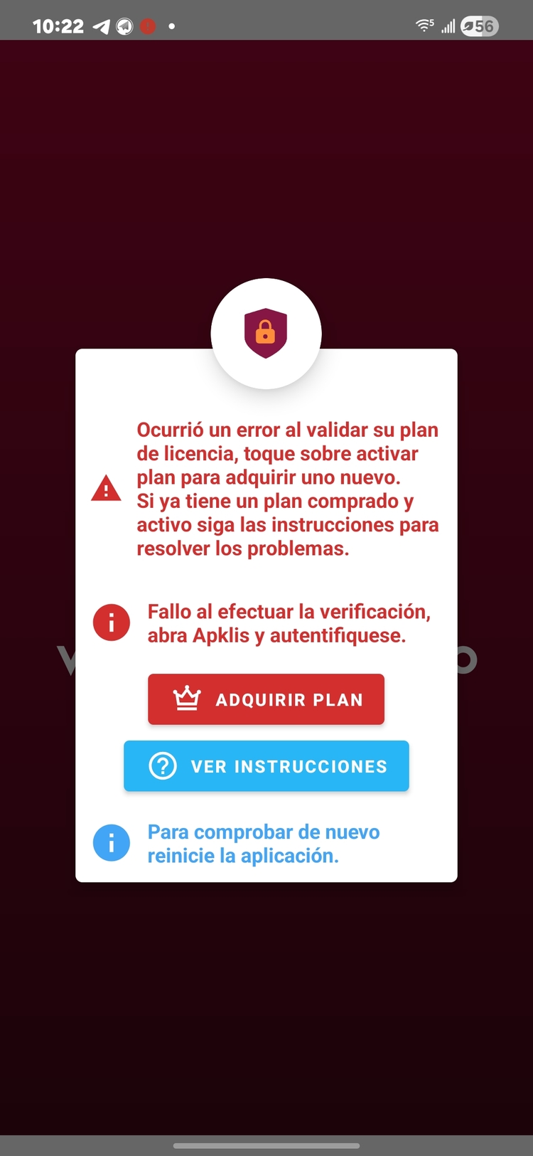 Plan Inactivo